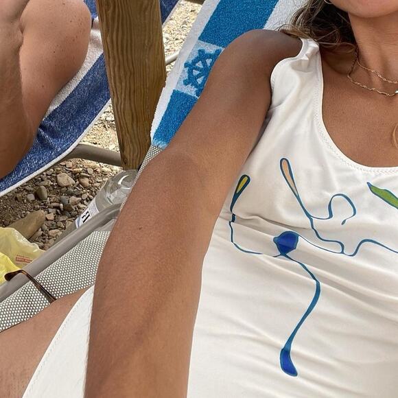 Paloma Wool Macarena Swimsuit (White, size Small) - Picture 2 of 5